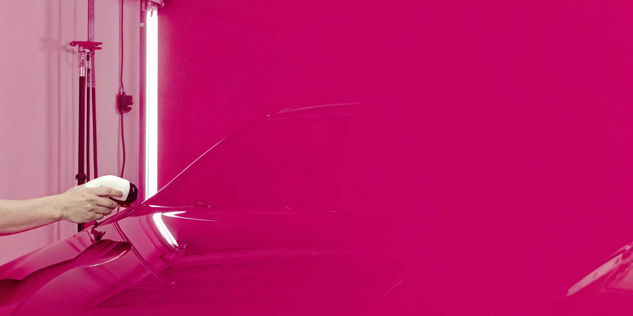 Professional auto detailing after collision repair in Orlando