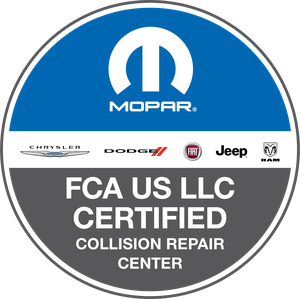 FCA US LLC Certified Collision Repair Center (Chrysler, Dodge, Jeep, Ram, Fiat) FCA US LLC Certified Collision Repair Center (Chrysler, Dodge, Jeep, Ram, Fiat)